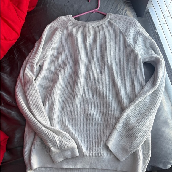 Nike Men’s White Crew Neck Sweater - Picture 1 of 7